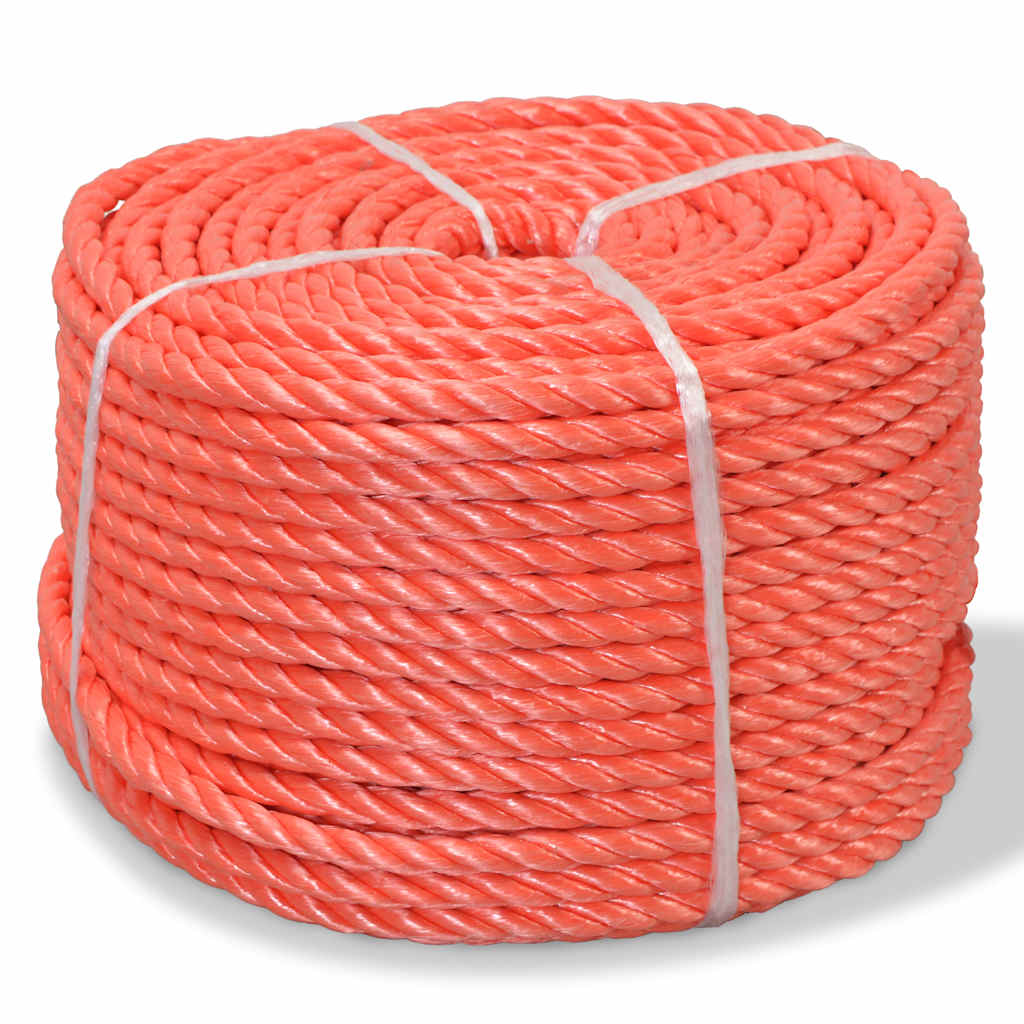JUNG Vida Polypropylenseil 16 mm 100 m Orange