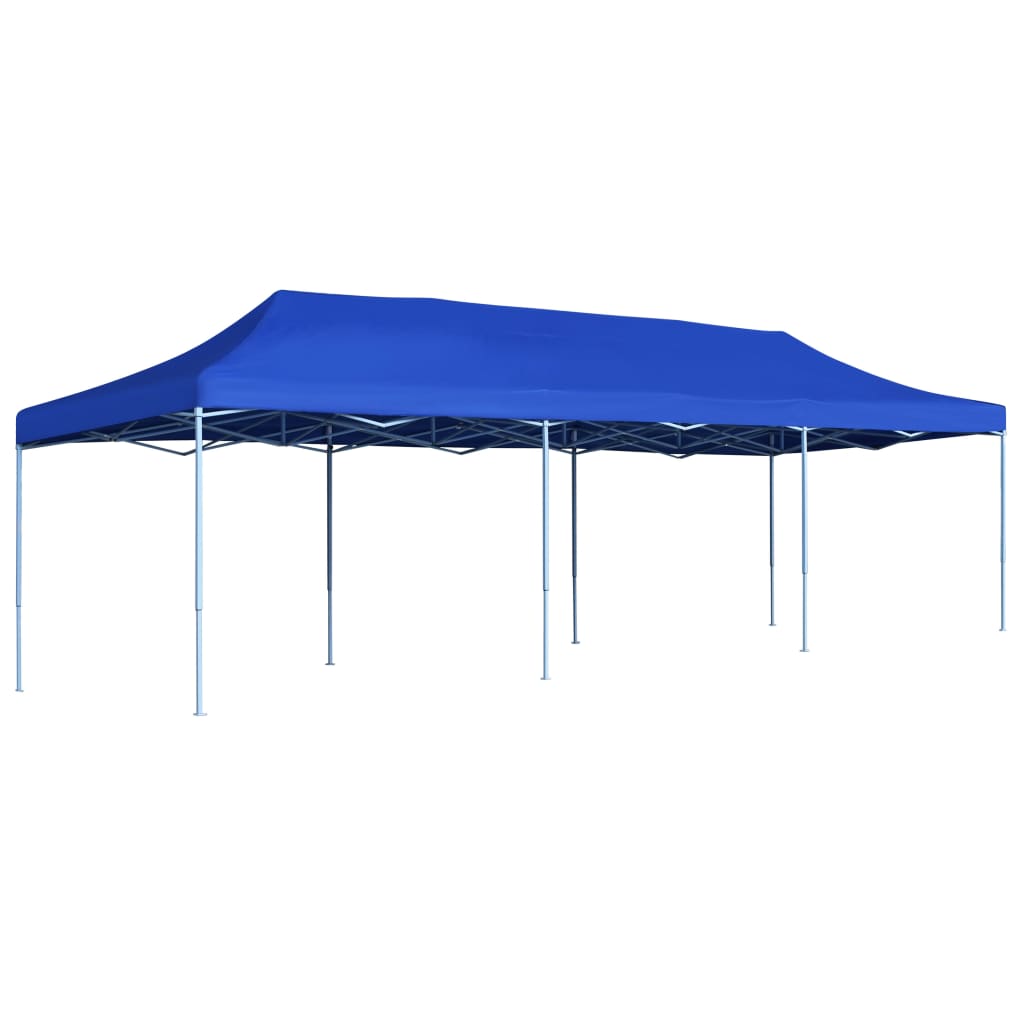 JUNG Vida Faltzelt Pop-Up Partyzelt 3 x 9 m Blau