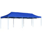 JUNG Vida Faltzelt Pop-Up Partyzelt 3 x 9 m Blau