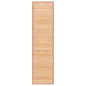 JUNG Vida Teppich Bambus 80x300 cm Braun