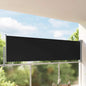 JUNG Vida Ausziehbare Seitenmarkise 100 x 300 cm Schwarz