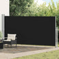 JUNG Vida Ausziehbare Seitenmarkise 160x500 cm Schwarz