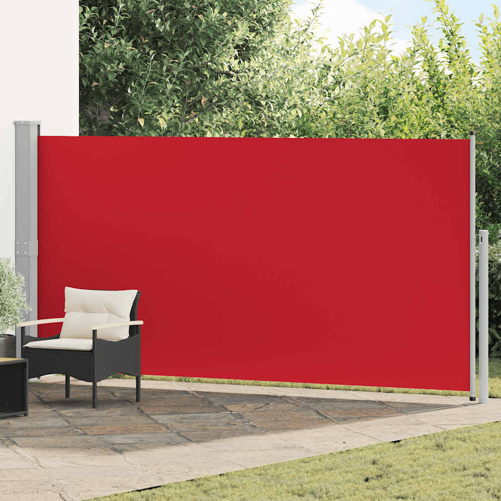 JUNG Vida Ausziehbare Seitenmarkise 160x500 cm Rot