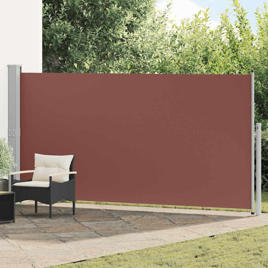 JUNG Vida Ausziehbare Seitenmarkise 160x500 cm Braun