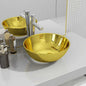 JUNG Vida Waschbecken 28 x 10 cm Keramik Golden