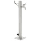 JUNG Vida Garten-Wassersäule Edelstahl Rund 65 cm