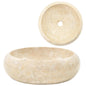 JUNG Vida Waschbecken 40x12 cm Marmor Creme