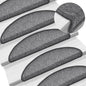 JUNG Vida Stufenmatten 15 Stk. 56x17x3 cm Dunkelgrau Halbrund