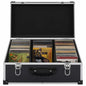JUNG Vida CD-Koffer für 60 CDs Aluminium ABS Schwarz