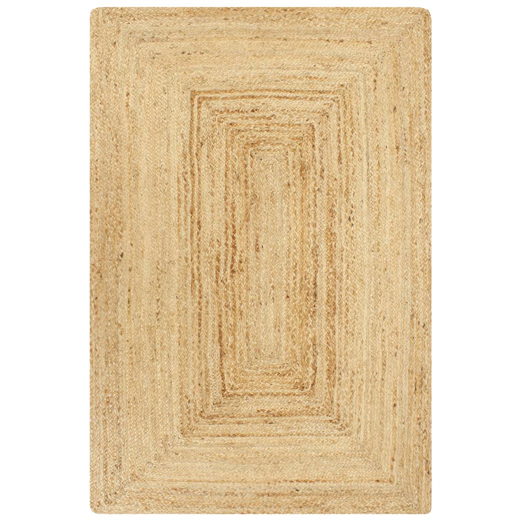JUNG Vida Teppich Handgefertigt Jute Natur 120x180 cm