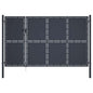 JUNG Vida Gartentor aus Stahl 350 x 175 cm Anthrazit