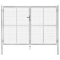 JUNG Vida Gartentor verzinkter Stahl 300 x 175 cm Silber
