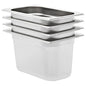 JUNG Vida Gastronormbehälter 4 Stk. GN 1/4 150 mm Edelstahl
