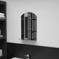 JUNG Vida Wandspiegel mit Regal 30×50 cm Hartglas