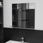JUNG Vida Wandspiegel mit Regal 50×50 cm Hartglas