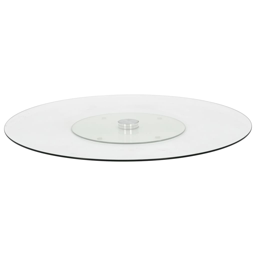 JUNG Vida Servierplatte Drehbar Transparent 60 cm Hartglas