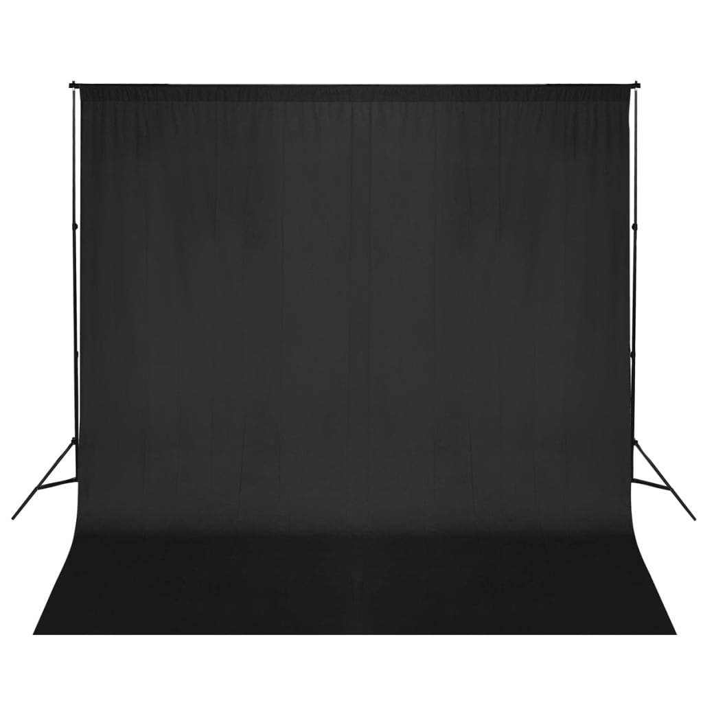 JUNG Vida Fotohintergrund-System 600 x 300 cm Schwarz
