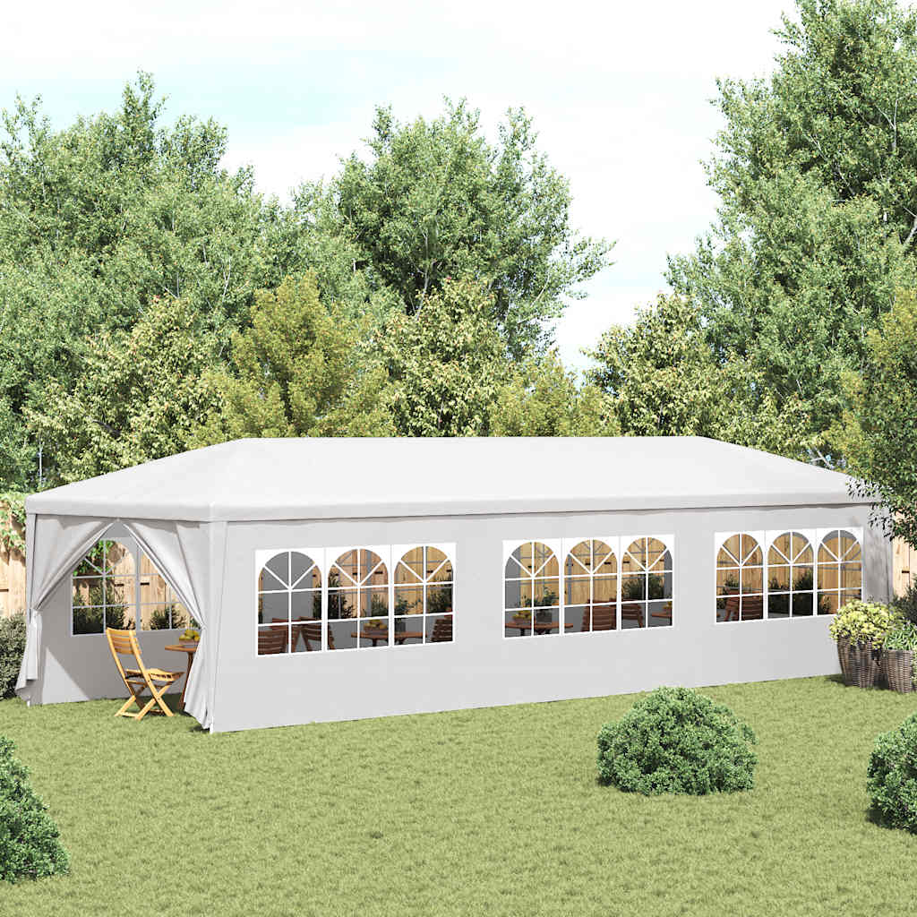 JUNG Vida Partyzelt 3x9 m Weiß