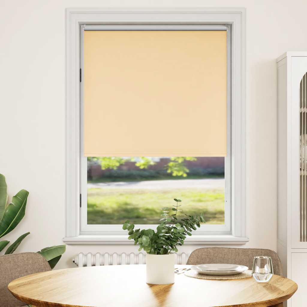 JUNG Vida Verdunkelungsrollo 84,4 x 175 cm, Stoffbreite 80 cm, Beige