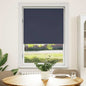 JUNG Vida Verdunkelungsrollo 104,4 x 175 cm, Stoffbreite 100 cm, Marineblau