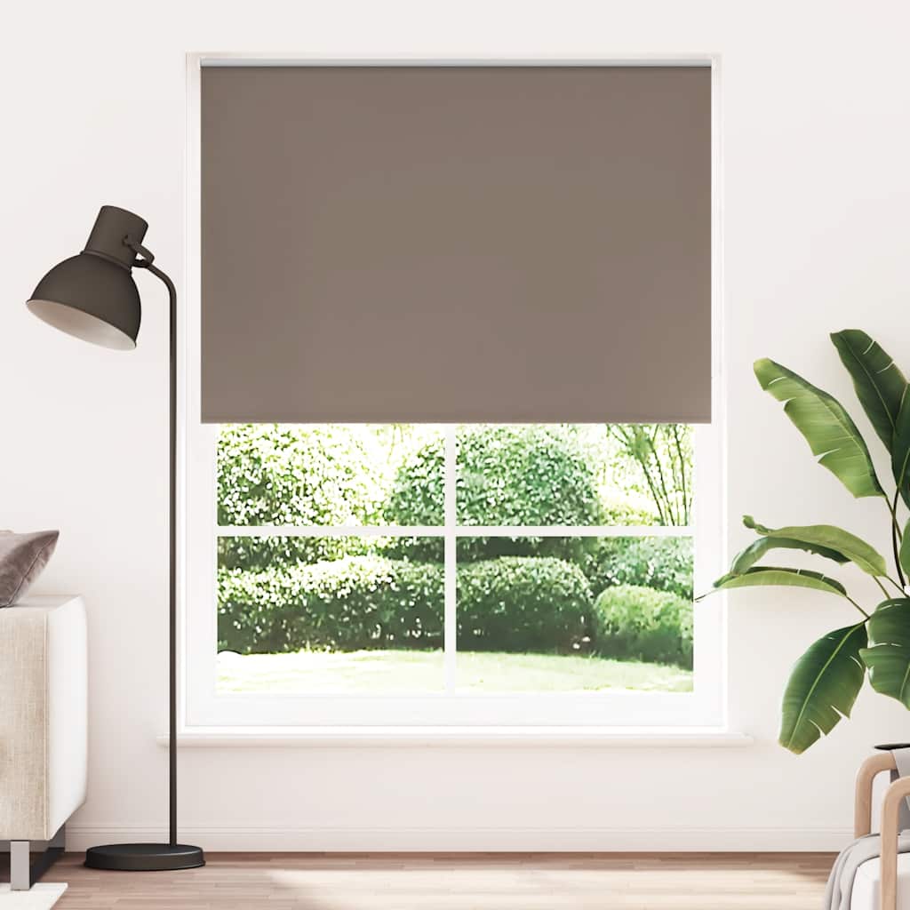 JUNG Vida Verdunkelungsrollo 164,4 x 230 cm, Stoffbreite 160 cm, Kaffeebraun