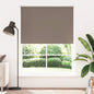 JUNG Vida Verdunkelungsrollo 164,4 x 230 cm, Stoffbreite 160 cm, Kaffeebraun