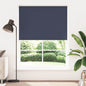 JUNG Vida Verdunkelungsrollo 164,4 x 230 cm, Stoffbreite 160 cm, Marineblau