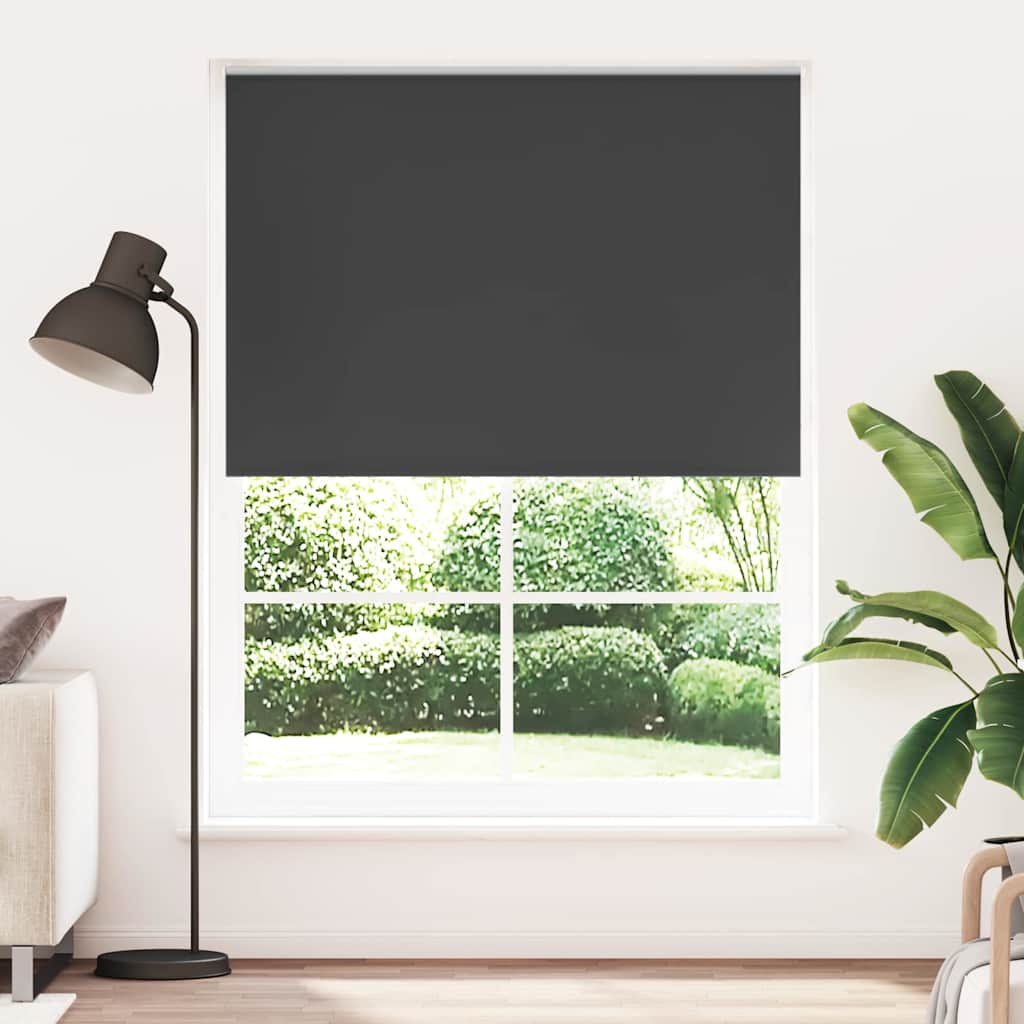 JUNG Vida Verdunkelungsrollo 164,4 x 230 cm, Stoffbreite 160 cm, schwarz