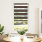 JUNG Vida Zebra-Rollo 60,9 x 120 cm, Stoffbreite 56,7 cm, Kaffeebraun