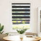 JUNG Vida Zebra-Rollo 70,9 x 120 cm, Stoffbreite 66,7 cm, schwarz