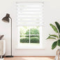 JUNG Vida Zebra-Rollo 120,9 x 230 cm, Stoffbreite 116,7 cm, Weiß