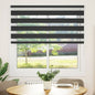 JUNG Vida Zebra-Rollo 140,9 x 175 cm, Stoffbreite 136,7 cm, schwarz