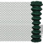 JUNG Vida Maschendrahtzaun Stahl 1,5x15 m Grün