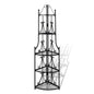 JUNG Vida Pflanzentreppe Blumenregal Standregal Eckregal schwarz