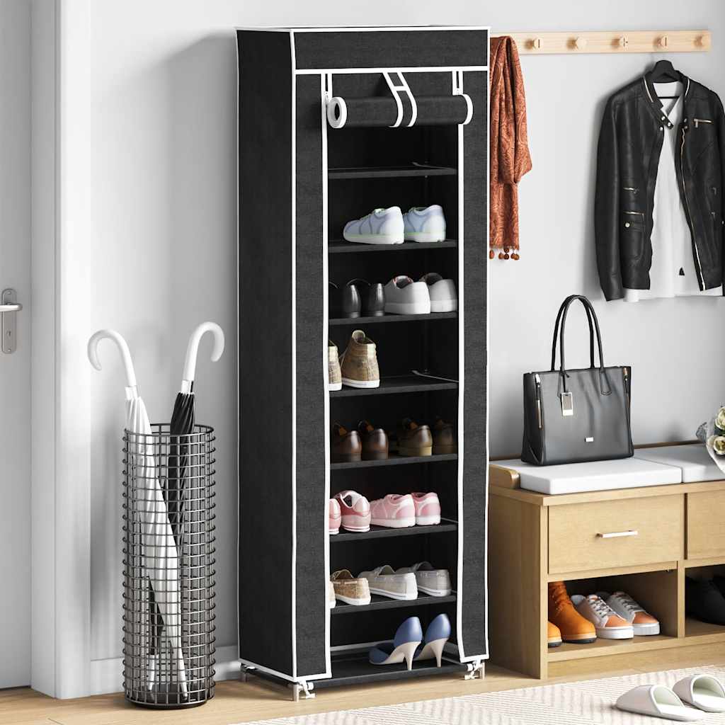 JUNG Vida Schuhschrank Schuhregal 8 Schicht 57 x 29 x 162 cm