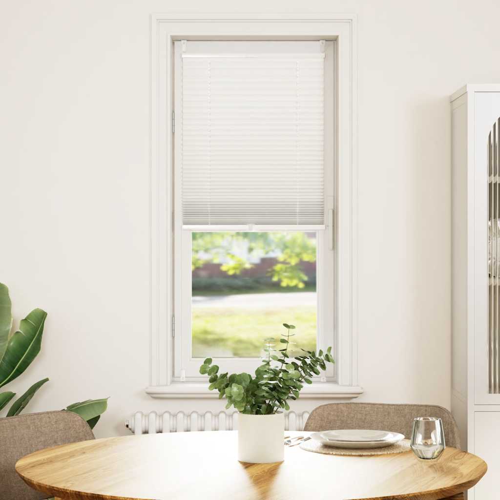 JUNG Vida Plissee Faltrollo Rollo Plisseerollo 40x150cm Weiß