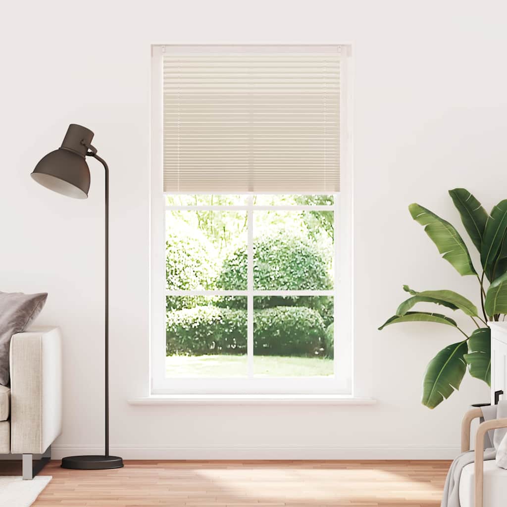 JUNG Vida Plissee Faltrollo Rollo Plisseerollo 110x200cm Creme