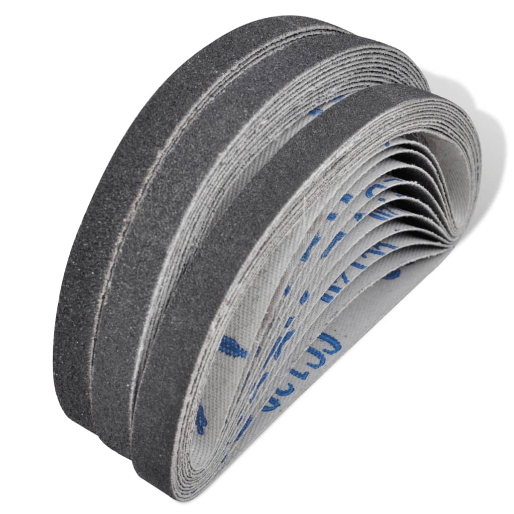 JUNG Vida Schleifbänder für Druckluft Bandschleifer 30 Stk. 10×330 mm