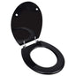 JUNG Vida Toilettensitz MDF Deckel Schlichtes Design Schwarz