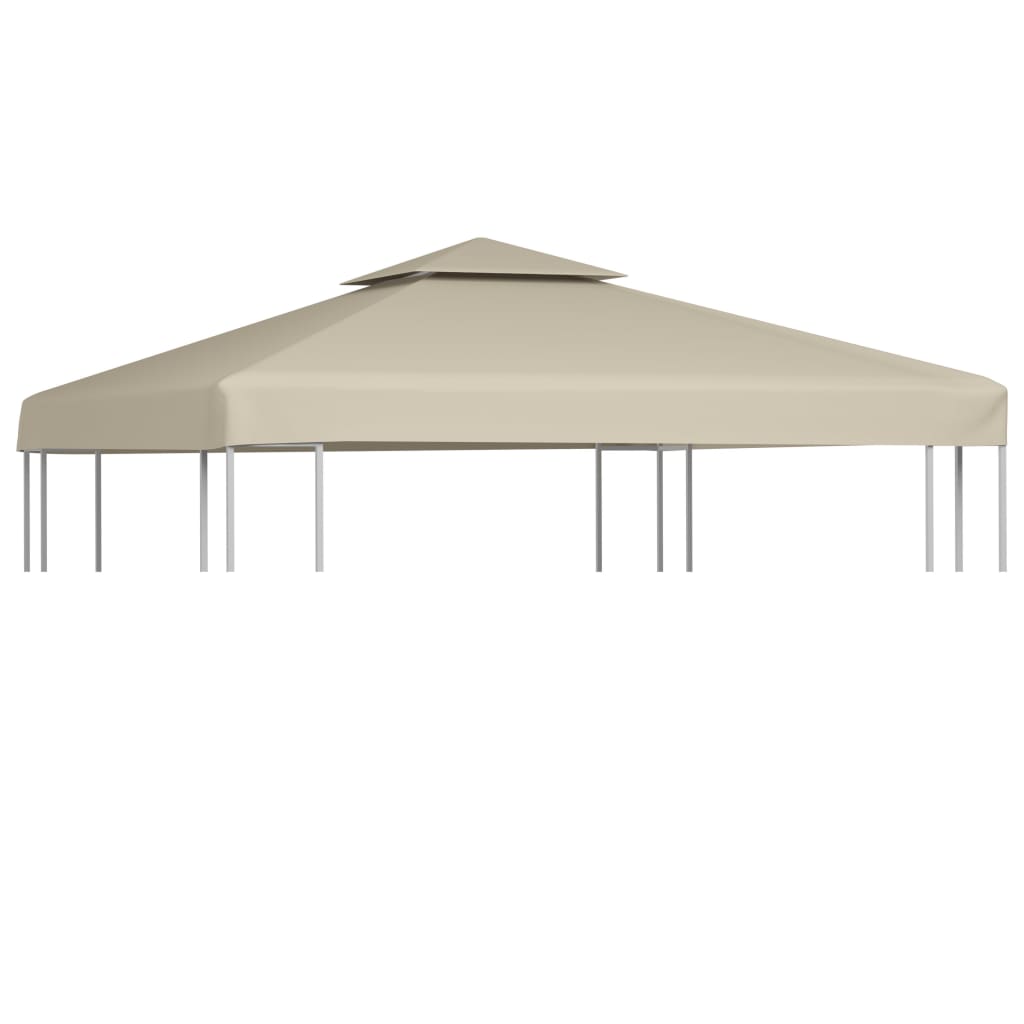 JUNG Vida Pavillon-Ersatzdach 310 g/m² Beige 3x3 m