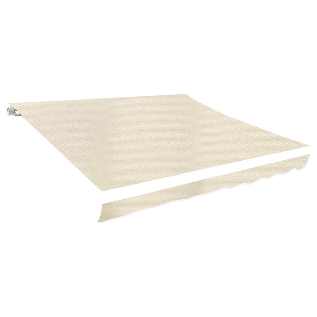 JUNG Vida Markisenbespannung Canvas Creme 3 x 2,5 m (ohne Rahmen)