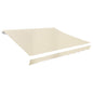 JUNG Vida Markisenbespannung Canvas Creme 3 x 2,5 m (ohne Rahmen)