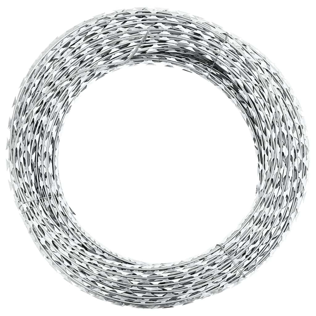 JUNG Vida Stacheldraht Concertina Klingendraht Verzinkter Stahl 60 m