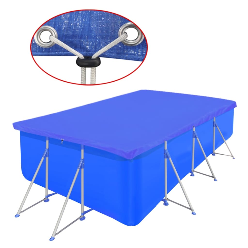 JUNG Vida Poolabdeckung PE Rechteckig 90 g/qm 540x270 cm