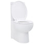 JUNG Vida Toilette für Ecke Keramik Weiß