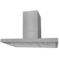 JUNG Vida Flachschirmhaube Edelstahl 900 mm