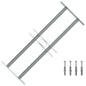 JUNG Vida Fenstergitter Verstellbar mit 2 Querstäben 500-650 mm