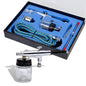 JUNG Vida Airbrush-Set mit Glasbehälter 0,2 / 0,3 / 0,5 mm Düsen