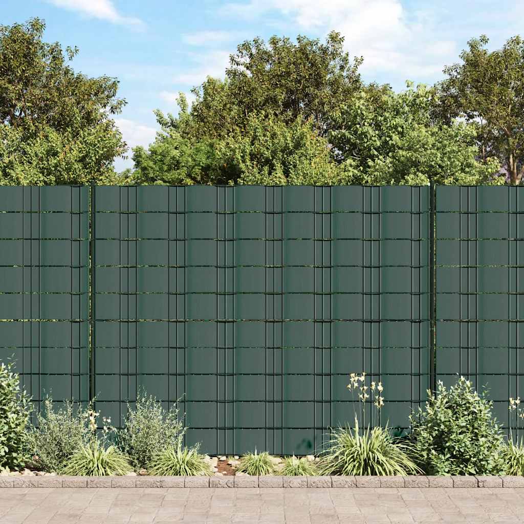 JUNG Vida Gartenzaun-Sichtschutz PVC 70×0,19 m Grün