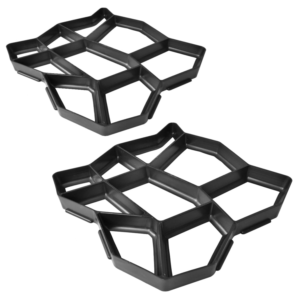 JUNG Vida Pflasterform für den Garten 42 x 42 x 4 cm 2er-Set